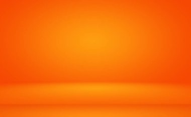 Soyut Turuncu arkaplan tasarımı, stüdyo, oda, web şablonu, düz daire eğimli iş raporu.