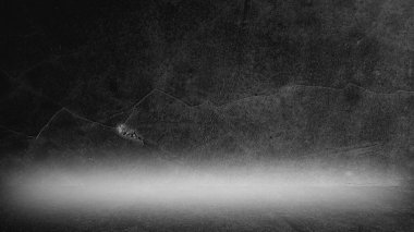 Eski siyah arka plan. Grunge dokusu. Siyah duvar kağıdı. Tahta Döşeme Betonu