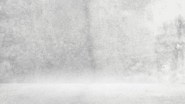 Doğal çimentonun pis beyaz arka planı ya da eski taş dokusu eski model bir duvar gibi. Kavramsal duvar afişi, grunge, materyal veya inşaat.