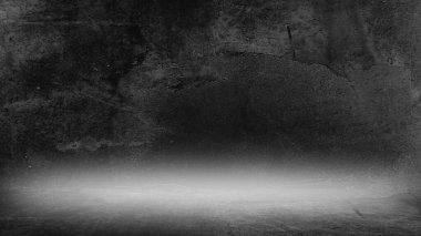 Eski siyah arka plan. Grunge dokusu. Siyah duvar kağıdı. Tahta Döşeme Betonu