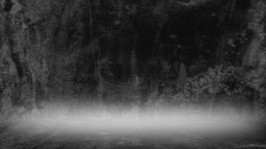 Eski siyah arka plan. Grunge dokusu. Siyah duvar kağıdı. Tahta Döşeme Betonu