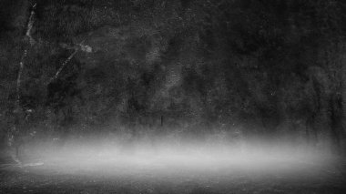 Eski siyah arka plan. Grunge dokusu. Siyah duvar kağıdı. Tahta Döşeme Betonu