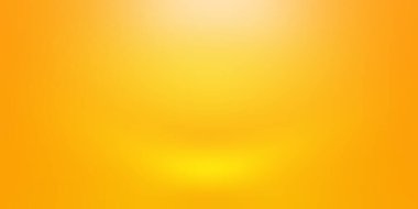 Parlak sarı gradyan stüdyo odası arka planının soyut katı.