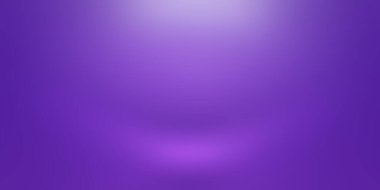 Stüdyo Arkaplan Konsepti - ürün için soyut boş ışık gradyanı mor stüdyo odası arka planı. Düz Stüdyo arkaplanı.