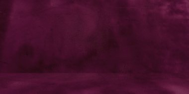 Mor beton duvarlı eski püskü beton duvar dokusu. Soyut grunge arkaplanı. Ürün sunumu.