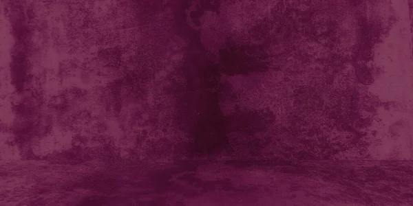Vieja textura de pared de hormigón maltrecho con pared de estudio de hormigón púrpura agrietada. Fondo grunge abstracto. Presentación del producto. — Foto de Stock