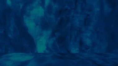 Doğal çimentonun pis mavi arka planı ya da retro model duvar olarak taş gibi eski dokusu. Kavramsal duvar afişi, grunge, materyal veya inşaat.