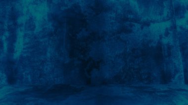 Doğal çimentonun pis mavi arka planı ya da retro model duvar olarak taş gibi eski dokusu. Kavramsal duvar afişi, grunge, materyal veya inşaat.