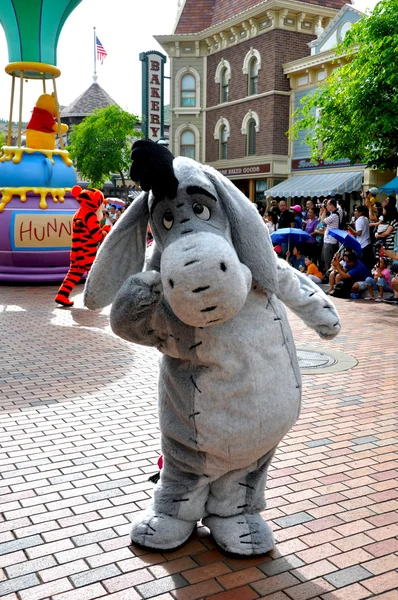 Eeyore Saluda de Winney the pooh —  Fotos de Stock