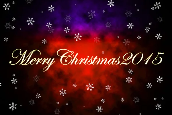 Christmas card 2015 background — Stock Photo, Image