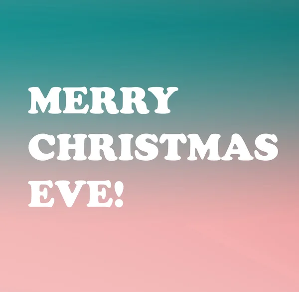 MERRY CHRISTMAS EVE with blue and pink pastel background.(Serie) — Stock Photo, Image