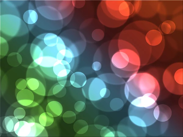 Awesome kleurrijke Bubble bokeh abstracte kunst achtergrond — Stockfoto