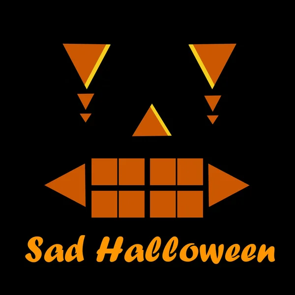 Smutný Halloween tapety pozadí — Stock fotografie