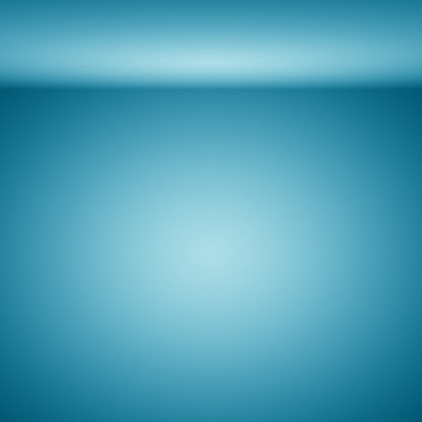 Empty Dark blue with Black vignette Studio well use as backgroun