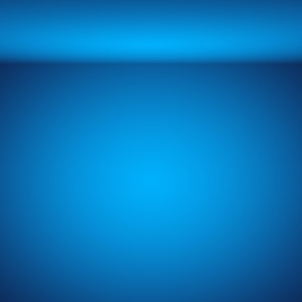 Empty Dark blue with Black vignette Studio well use as backgroun