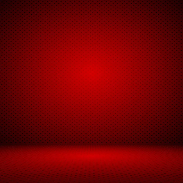 Diseño abstracto de diseño de fondo rojo, plantilla web con Polka d —  Fotos de Stock