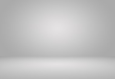 Boş dairesel gri siyah vignette Studio zemin ile kullan