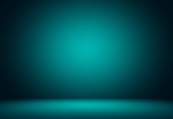 Smooth Turquoise with Black vignette Studio well use as backgrou — Φωτογραφία Αρχείου