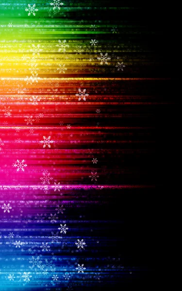 Rainbow linje bokeh abstrakt bakgrund — Stockfoto