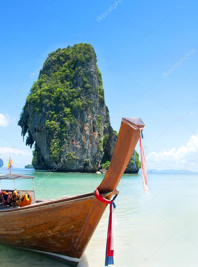 Railay beach, Krabi, Andaman sea Thailand