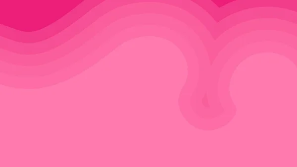 ピンク色の液体パターン波アブストラクト背景 — ストックベクタ
