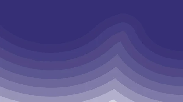 Watercolor Dark Blue Wave Design — Stock Vector