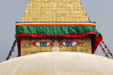 Katmandu, Nepal Himalaya Budist tapınağı