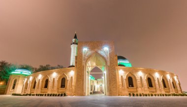 Akşam görünümü Ar Rahma Camii Kiev, Ukrayna