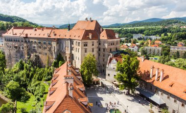 Cesky Krumlov, Czech Cumhuriyeti görüşü.