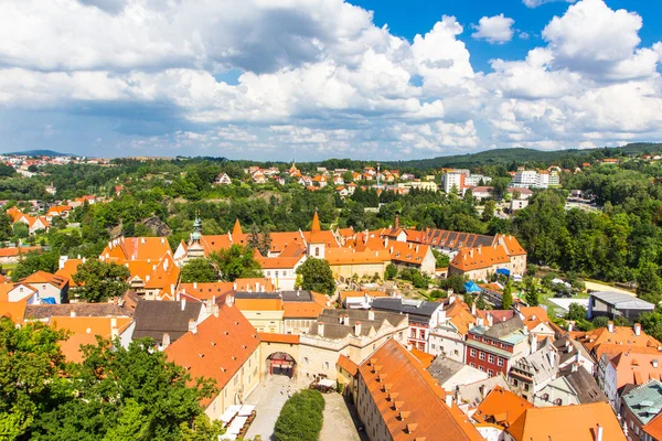 Vista de cesky krumlov, República Checa. —  Fotos de Stock