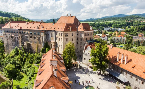 Vista de cesky krumlov, República Checa. —  Fotos de Stock