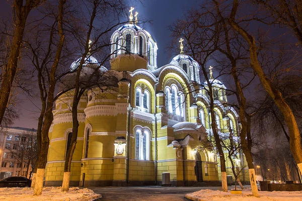 Catedral de San Vladimir en Kiev, Ucrania — Foto de Stock