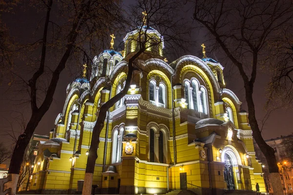 Catedral de San Vladimir en Kiev, Ucrania — Foto de Stock
