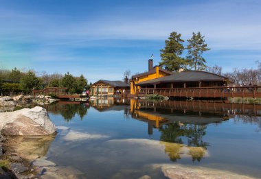 mezhyhirya - eski özel konut, eski Başkan yanukovich, şimdi açık kamu, Kiev region, Ukrayna