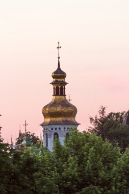 İvening Kiev Kiev-Pechersk Lavra görüntüleyin. Ukrayna