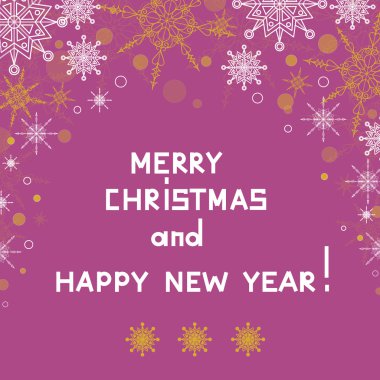 Kar taneli Noel arkaplanı