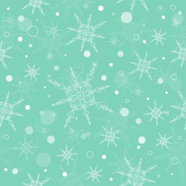 kar taneleri ile sorunsuz Noel arka plan