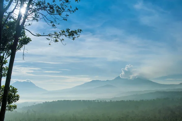 Kawah ijen vulkan, indonesien lizenzfreie Stockbilder