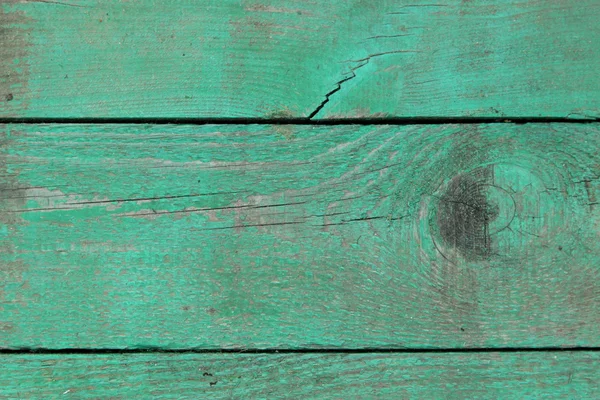 Parede de tábuas de madeira verde — Fotografia de Stock