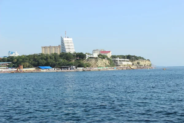 黑海沿岸。秃头山. — 图库照片