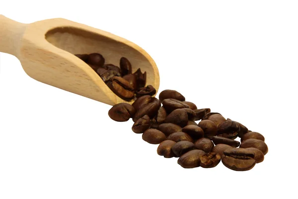 Зернова ароматична чорна кава — стокове фото