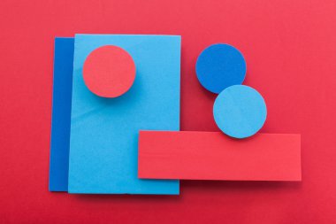 Malzeme tasarımı renkli arka plan