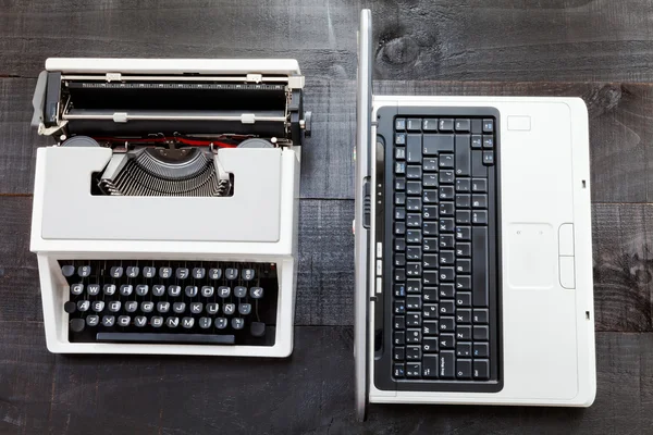 Typerwriter ve dizüstü