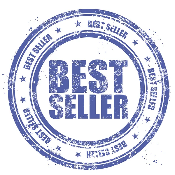 Grunge razítko bestseller — Stockový vektor