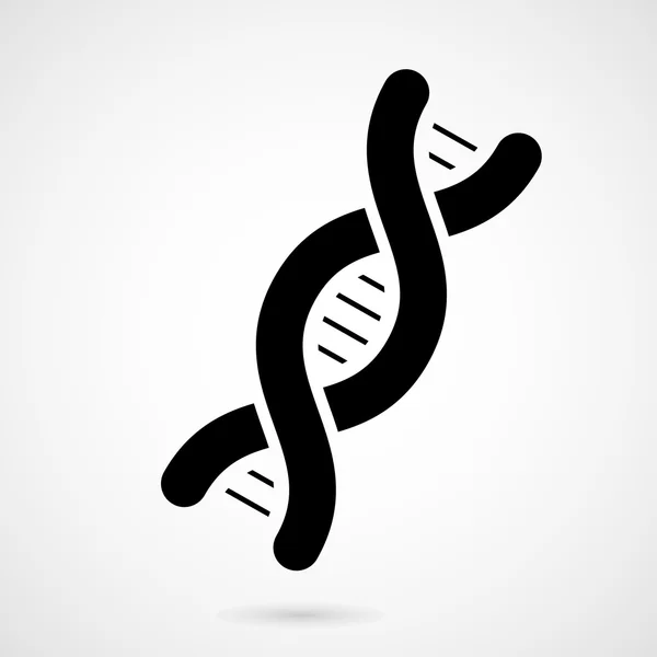 Icône de molécule d'ADN — Image vectorielle