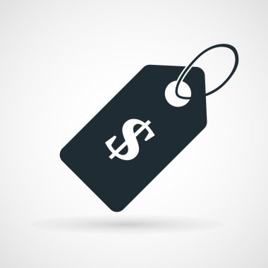 Dolar işaretli fiyat simgesi