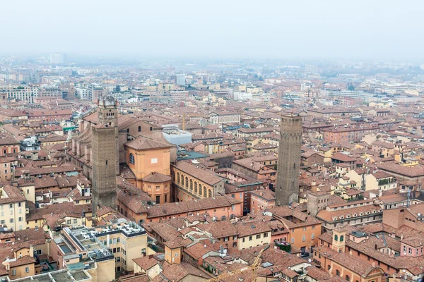 Bologna dalla torre degli Asinelli — Foto Stock