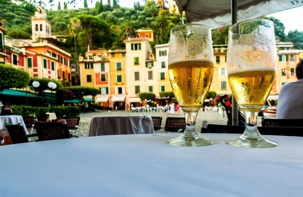 Cervezas en Portofino — Foto de Stock