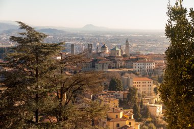 Bergamo havadan görünümü