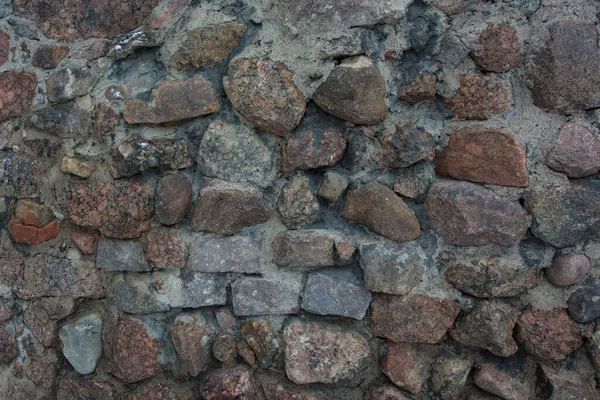 Τείχος Από Παλιές Πέτρες Τοίχος Κάστρου Από Παλιές Πέτρινες Υφές — Φωτογραφία Αρχείου